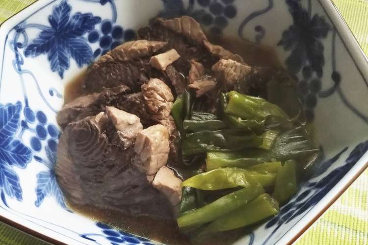 まぐろ血合煮 高タンパク低カロリー レシピ 作り方 By 桃栗3年柿8年 クックパッド 簡単おいしいみんなのレシピが356万品