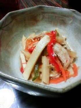 ❖タケノコで中華風❖