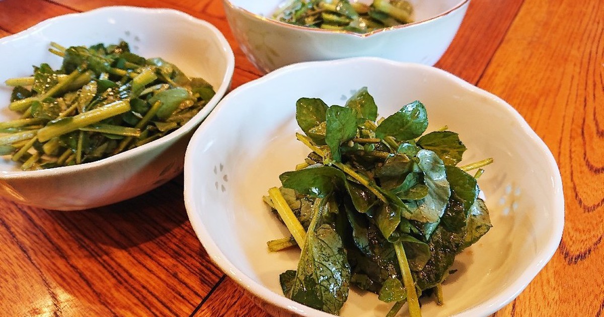 農家のマサミさん直伝 クレソンサラダ レシピ 作り方 By Miria クックパッド