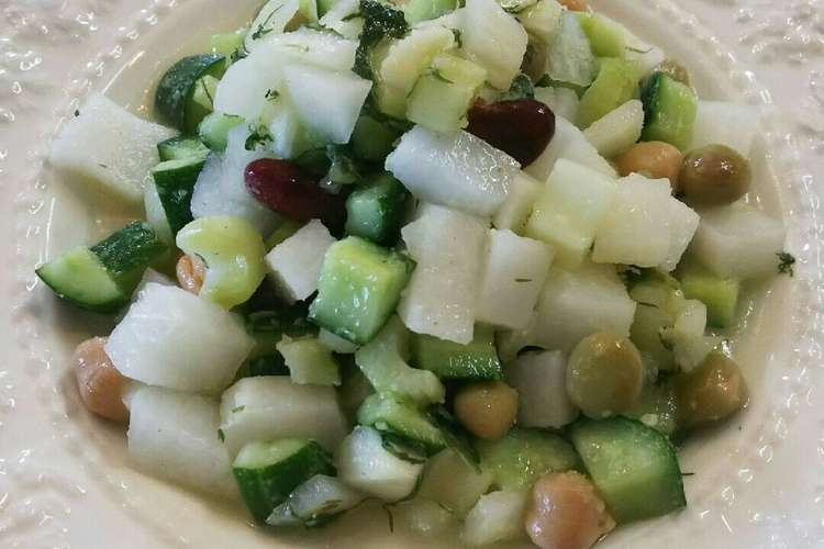 新玉葱 大根 きゅうり ディル サラダ レシピ 作り方 By Msgnb1 クックパッド 簡単おいしいみんなのレシピが357万品