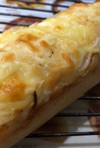 ベーコンとチーズブレッド自家製酵母