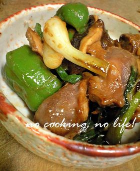 ご飯が進む!砂肝ソース炒め!