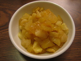 りんごの甘煮