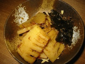 旬です♪筍と昆布の土佐煮