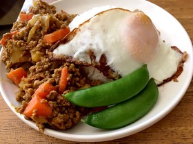 シンプル☆ルーいらずのキーマカレー