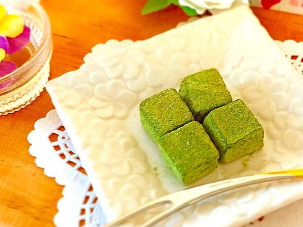 牛乳でちょこっと生チョコ 抹茶