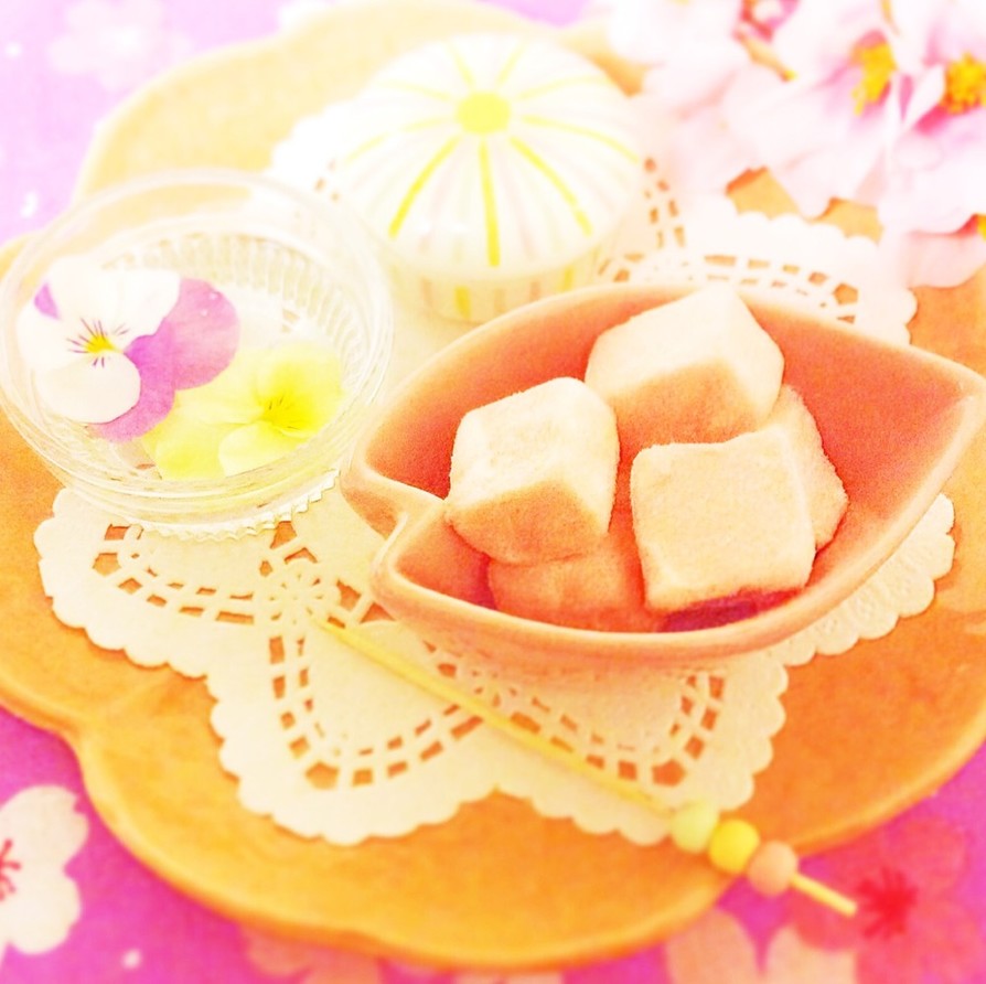 桜チーズ、苺チーズの生チョコ♬の画像