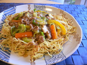 簡単☆あんかけ焼きそば