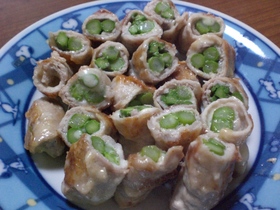 お弁当にも!豚肉とアスパラチーズ巻き