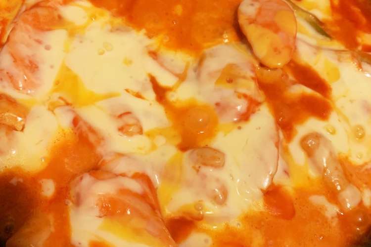 ケチャップで甘め チーズトッポギ レシピ 作り方 By プルンハヌル11 クックパッド 簡単おいしいみんなのレシピが352万品
