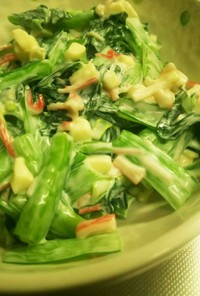 小松菜のマヨサラダ