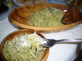 青じそベーゼパスタ♪