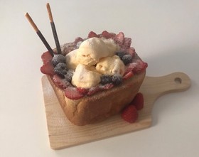 おうちで簡単ハニートースト