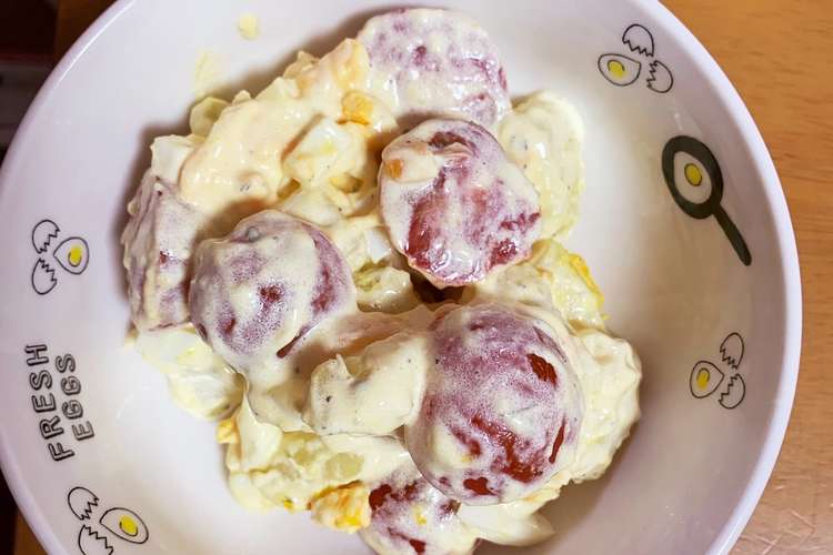 ジャガイモとミニトマトと卵のサラダ レシピ 作り方 By Sandy26 クックパッド 簡単おいしいみんなのレシピが349万品