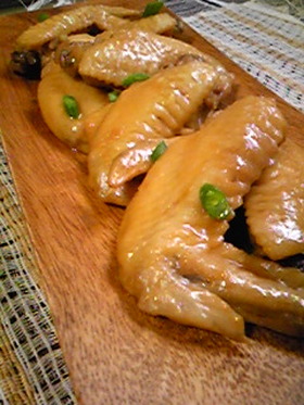 ♫♬お肌ぷりんっっ♫♬ 手羽先さっぱり煮