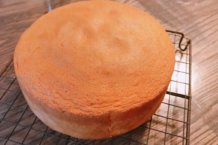 卵1個から作れる 材料簡単スポンジケーキ レシピ 作り方 By Aoihanann クックパッド 簡単おいしいみんなのレシピが350万品