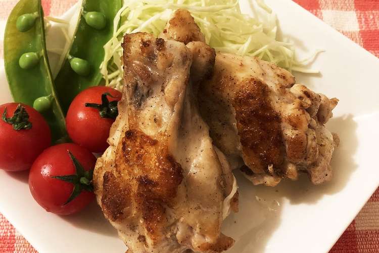 食べやすい 手羽元の開き焼き 塩胡椒 レシピ 作り方 By ぷゆら クックパッド