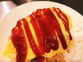 もち麦ごはんのオムライス #炊飯器2合