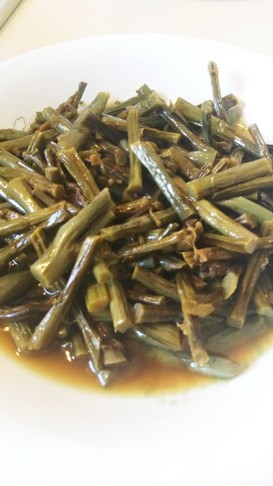 簡単☆わらびの炒め煮