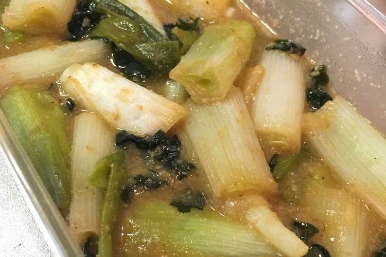 電子レンジでネギぬた ネギ消費 レシピ 作り方 By Caede6 クックパッド