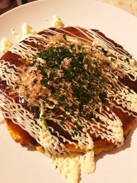 簡単おからオンリーのお好み焼き