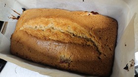 フレッシュ苺のパウンドケーキ
