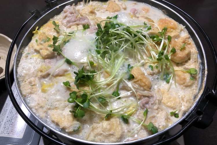 鍋 しめ 豆乳