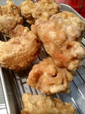 とり天?唐揚げ?下味で作り置きの鶏肉