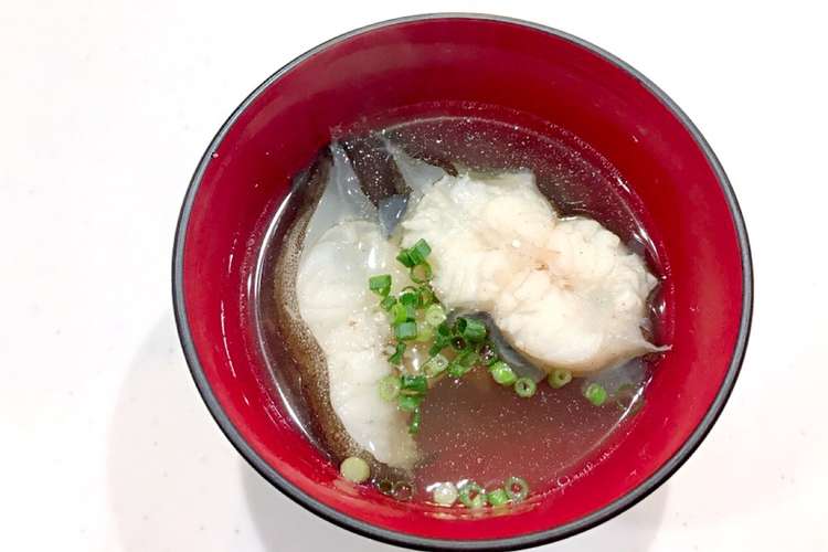 水魚のお吸い物 レシピ 作り方 By ともママ クックパッド 簡単おいしいみんなのレシピが373万品