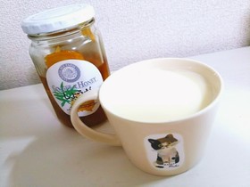 ほっこりはちみつ生姜ミルク