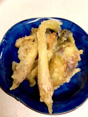 春の味覚☆山うどの天ぷらの写真