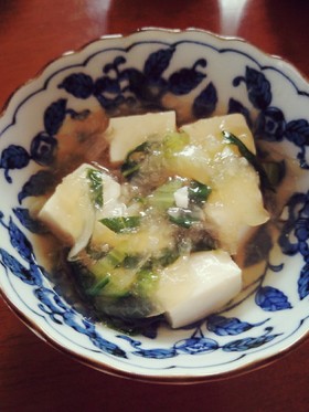 【離乳食】豆腐の野菜おろしあんかけ