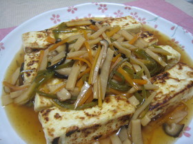 ☆食欲そそる~豆腐の中華あんかけ☆