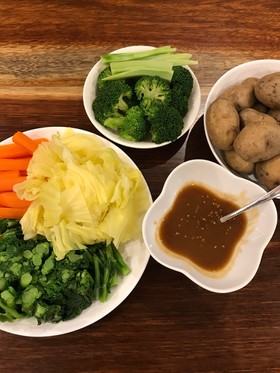 野菜嫌いが野菜を食べちゃう甘みそ♪