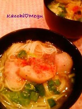 あったか♡優しい♡中華風にゅうめん♪