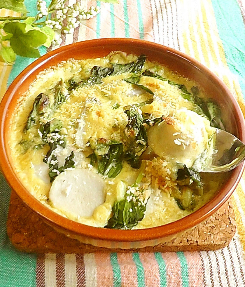 変身ほうれん草グラタン レシピ