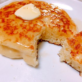 もちふわヘルシー豆腐パンケーキ*計量ナシ