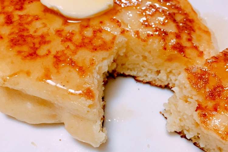 もちふわヘルシー豆腐パンケーキ 計量ナシ レシピ 作り方 By ズボラなへなちょこ クックパッド 簡単おいしいみんなのレシピが357万品