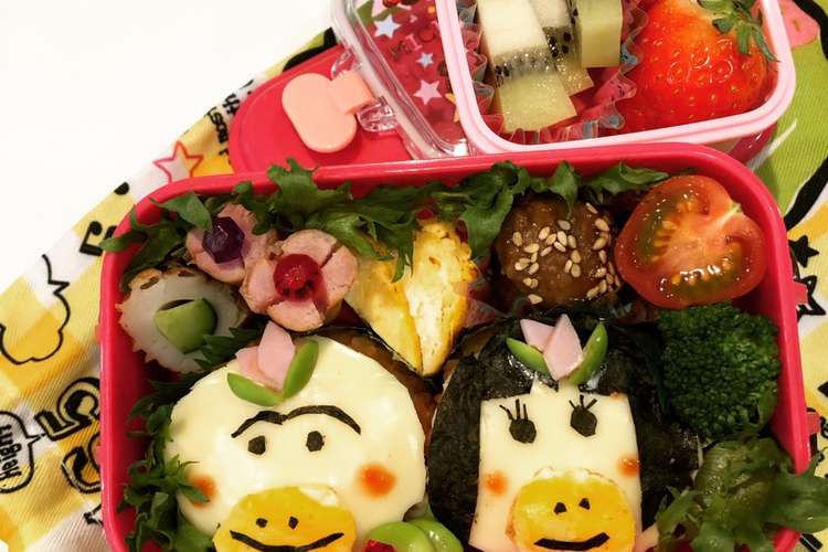 はなかっぱ ももかっぱちゃん キャラ弁 レシピ 作り方 By さゆママ クックパッド 簡単おいしいみんなのレシピが359万品