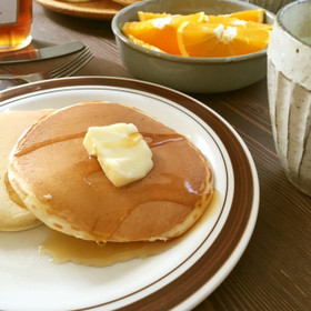 MIXなし*ほわほわホットケーキ