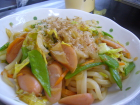 和風焼きうどん♪