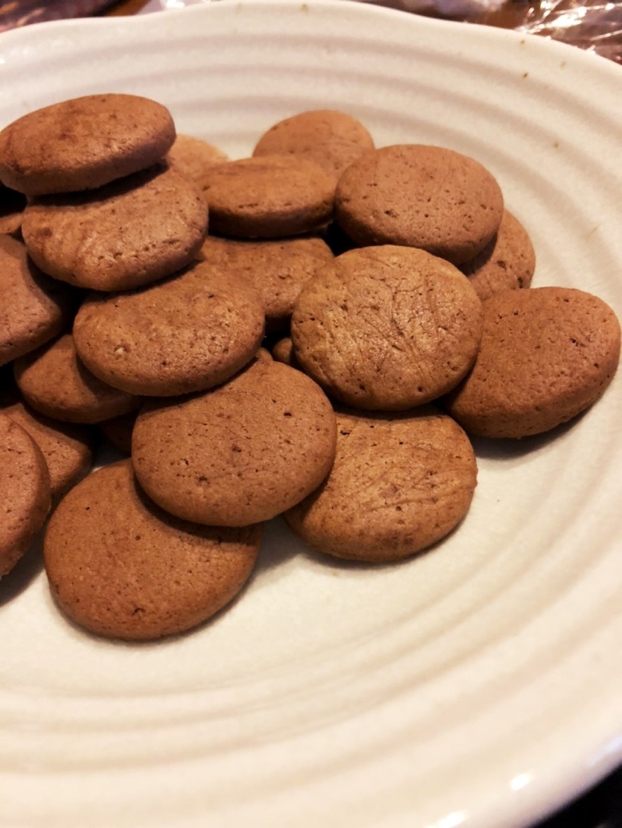 洗い物減らしたい方へ 簡単ココアクッキーの画像