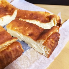 簡単混ぜるだけチーズケーキ!
