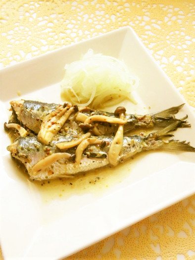 ☺️簡単魚料理♪鰯の粒マスタード煮☺️の写真