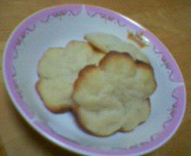 ココナッツミルククッキーの写真