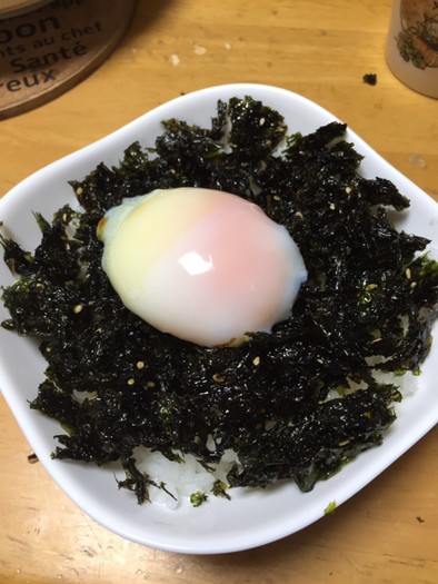 韓国のりフレークミニ丼の写真
