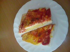 チーズINオムトースト