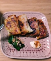 パパッと時短♪納豆とキムチの春巻の写真