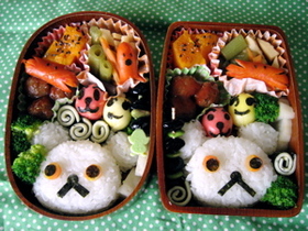 キャラ弁☆しろくまちゃん弁当