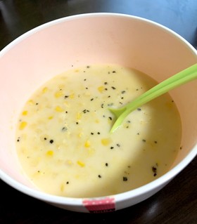 超簡単!スパイスたっぷりコーンスープ